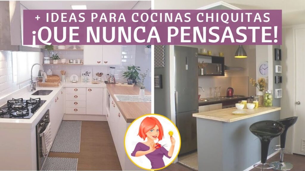¿Cómo se llaman las cocinas pequeñas?